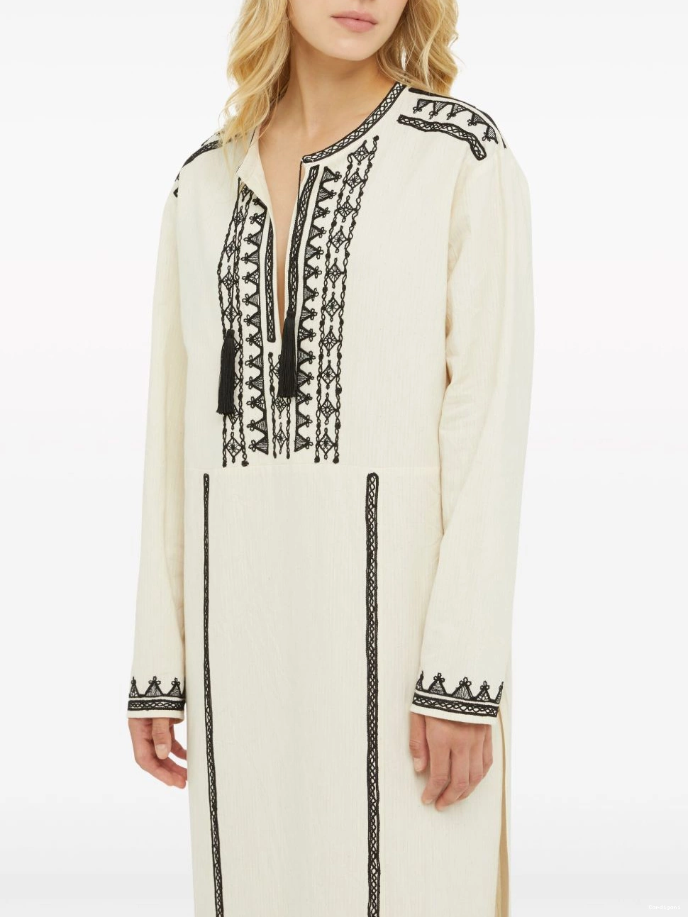 Cheap embroidered dress Women Alanui Akasha cotton-blend 0403